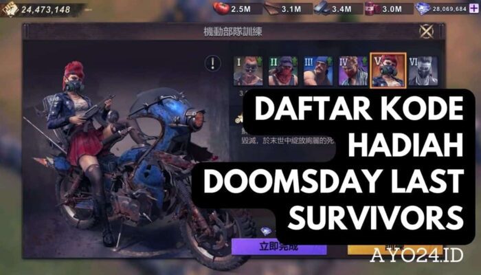 Daftar Kode Hadiah Doomsday Last Survivors Terbaru