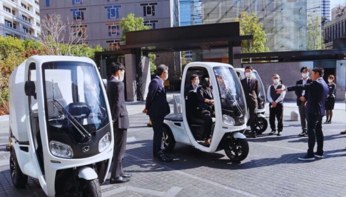 Vectrix Hadirkan I-Cargo di Japan Mobility Show, Kendaraan Listrik Tiga Roda Super Mungil