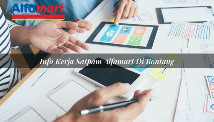 Info Kerja Satpam Alfamart di Bontang Tahun 2025