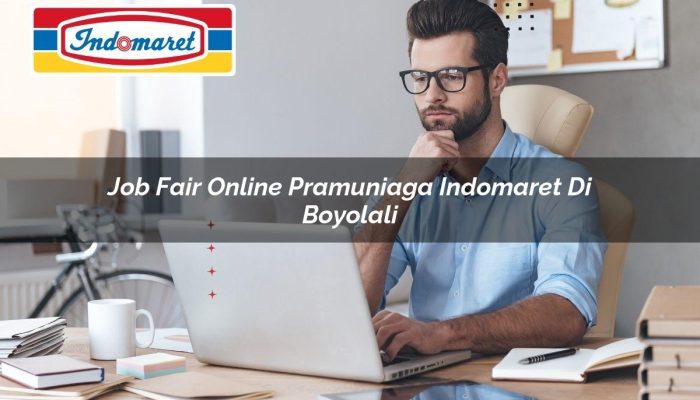 Job Fair Online Pramuniaga Indomaret di Boyolali Tahun 2025