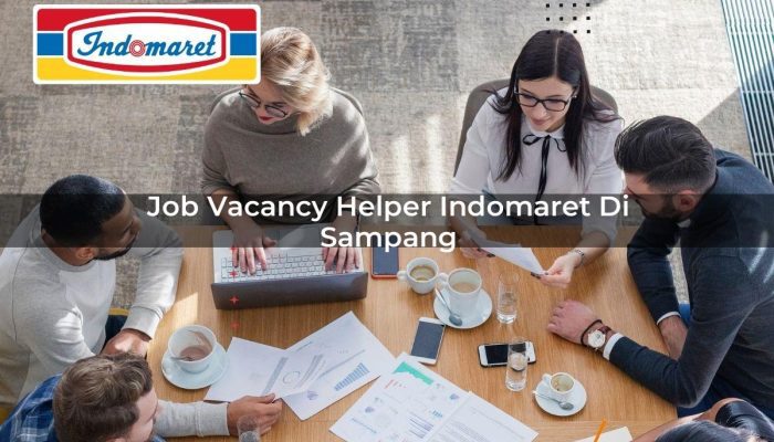 Job Vacancy Helper Indomaret di Sampang Tahun 2025