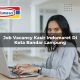 Job Vacancy Kasir Indomaret di Kota Bandar Lampung Tahun 2025