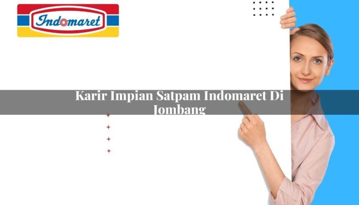 Karir Impian Satpam Indomaret di Jombang Tahun 2025