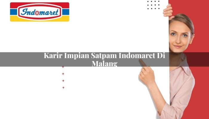 Karir Impian Satpam Indomaret di Malang Tahun 2025
