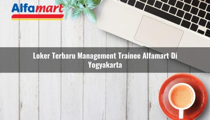 Loker Terbaru Management Trainee Alfamart di Yogyakarta Tahun 2025