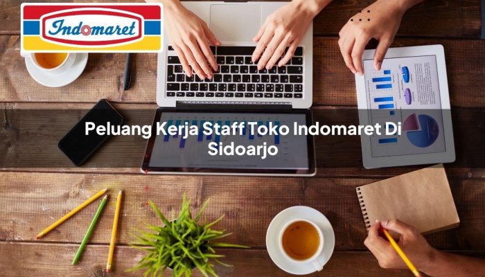 Peluang Kerja Staff Toko Indomaret di Sidoarjo Tahun 2025