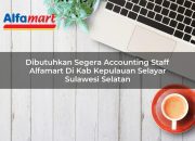 Dibutuhkan Segera Accounting Staff Alfamart di Kab. Kepulauan Selayar, Sulawesi Selatan Tahun 2025 5 Dibutuhkan Segera Accounting Staff Alfamart di Kab. Kepulauan Selayar, Sulawesi Selatan Tahun 2025
