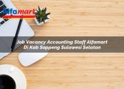 Job Vacancy Accounting Staff Alfamart di Kab. Soppeng, Sulawesi Selatan Tahun 2025