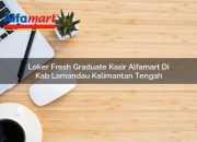 Loker Fresh Graduate Kasir Alfamart di Kab. Lamandau, Kalimantan Tengah Tahun 2025