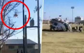 Video: Helikopter yang Membawa Menteri Iran Gagal Mendarat, 1 Tewas dan Luka-luka